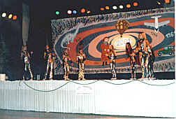 Tanz der Roboter mit der Gruppe 3